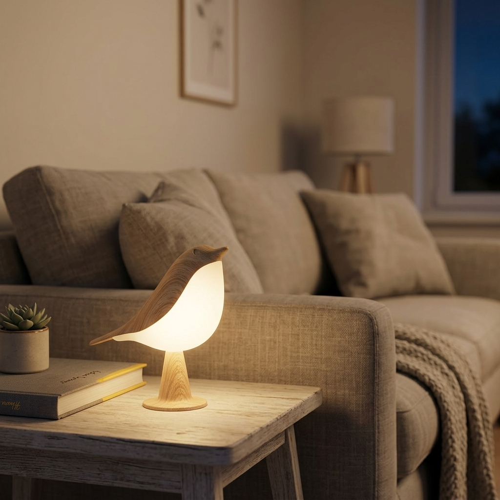 Veilleuse enfant tactile rechargeable, 3 intensités lumineuses