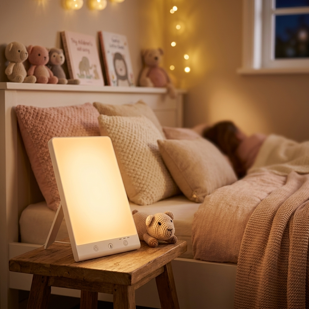 Veilleuse tactile rechargeable intensité réglable ambiance cocooning