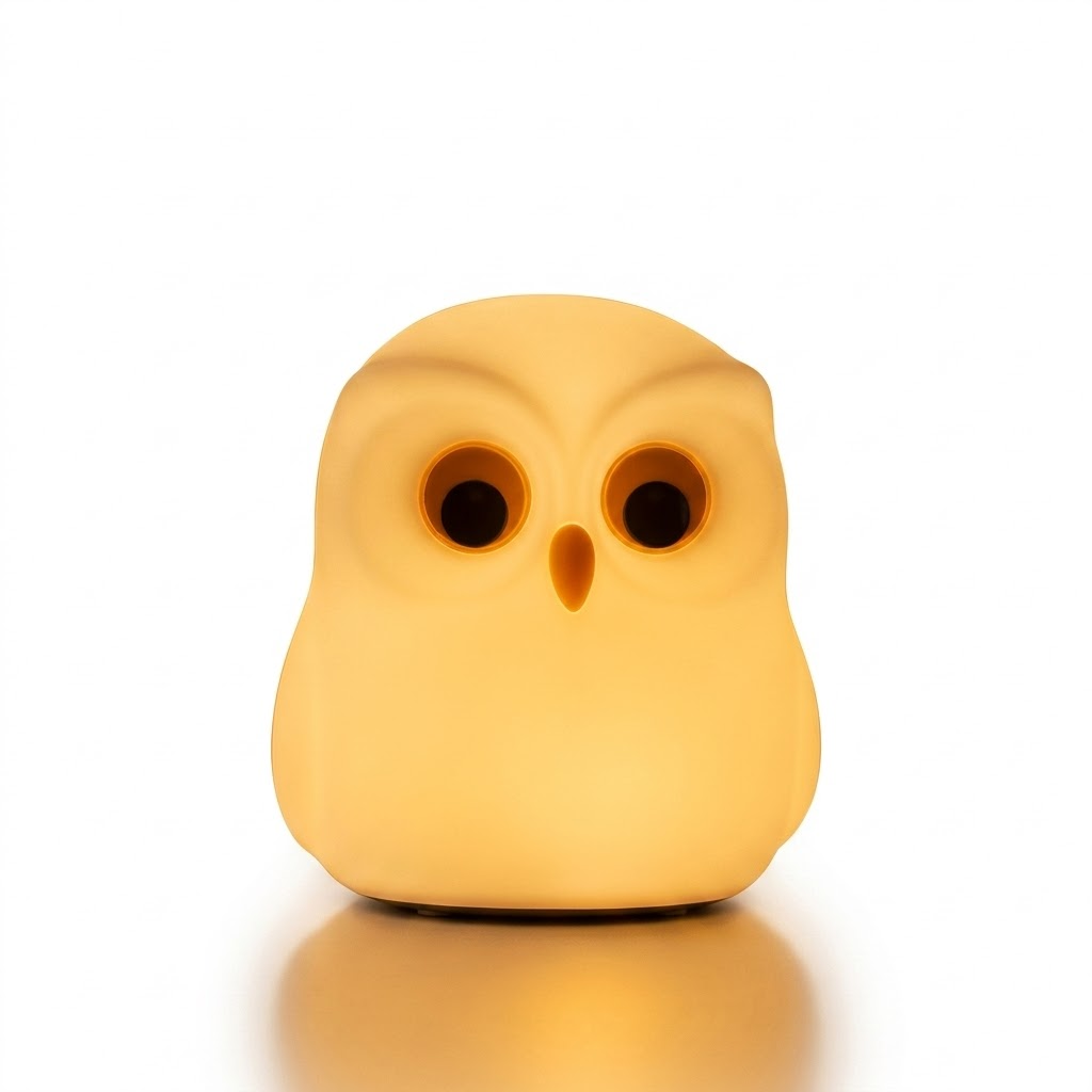 Veilleuse enfant chouette rechargeable RGB intensité réglable