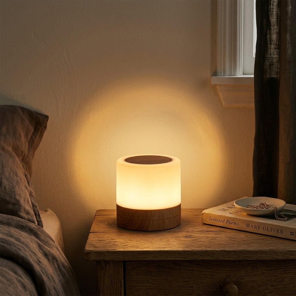 Veilleuse LED rechargeable tactile intensité réglable