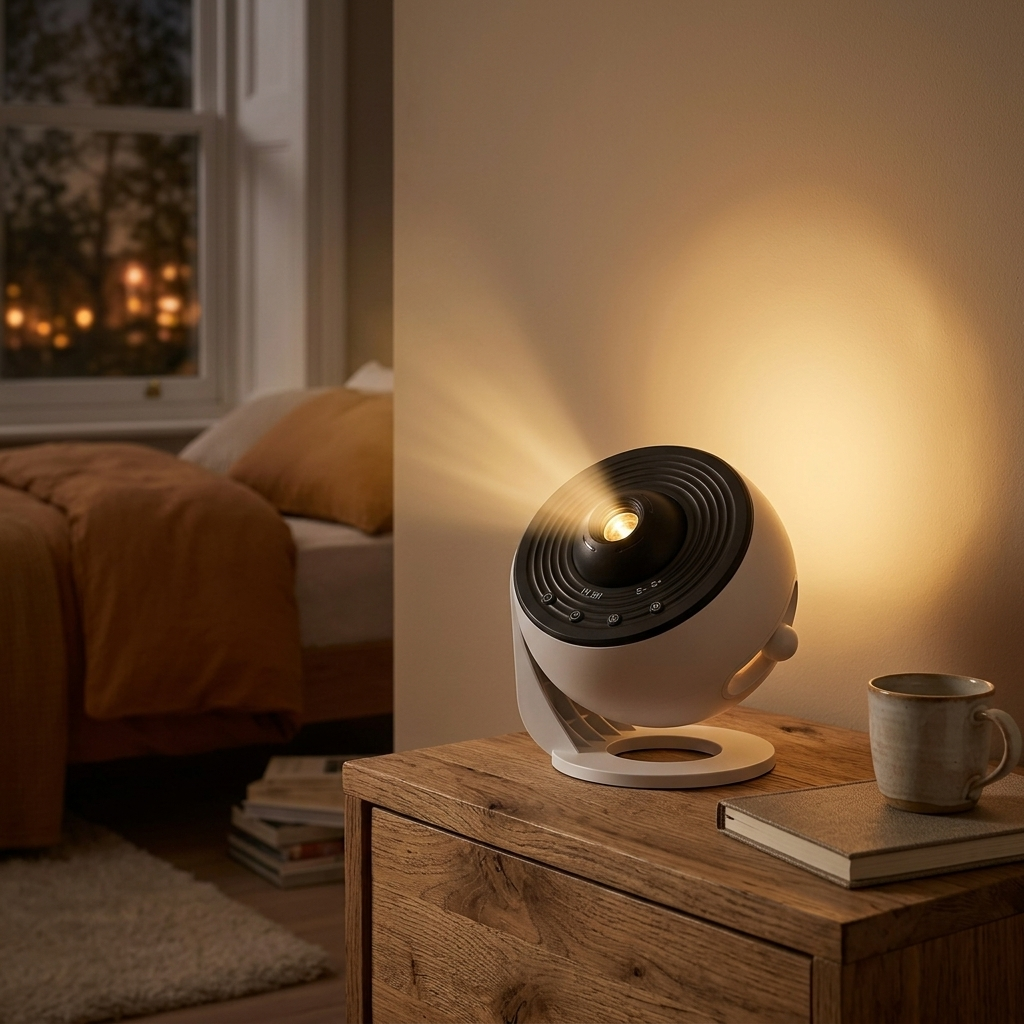 Veilleuse Projecteur Galaxie 360° Étoiles Chambre Enfant