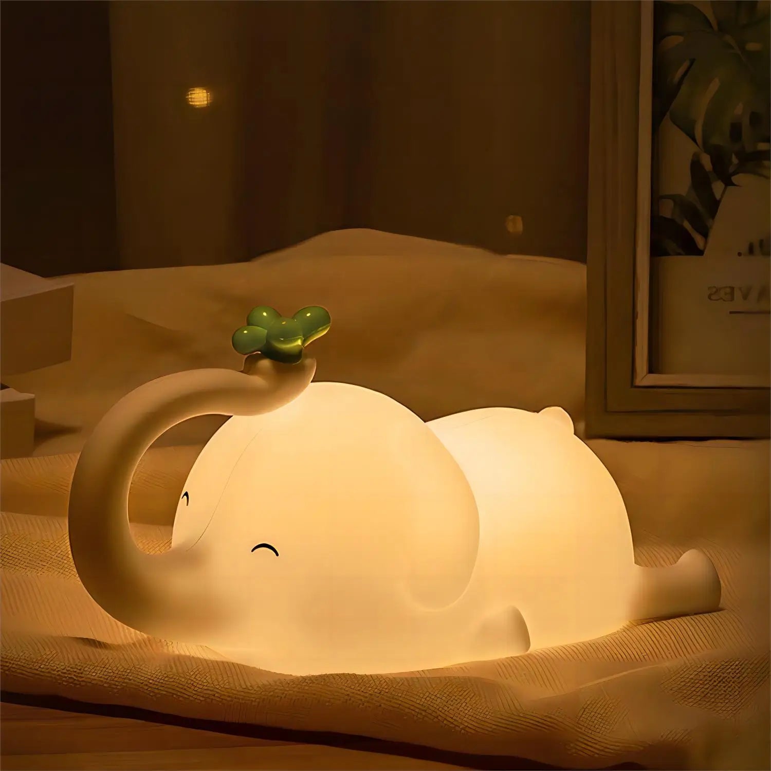 Veilleuse mouton silicone rechargeable intensité réglable