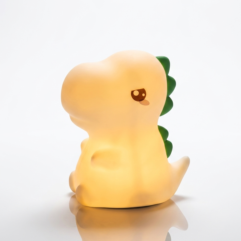 Veilleuse Dinosaure Rechargeable Tactile - Lumière Chaude