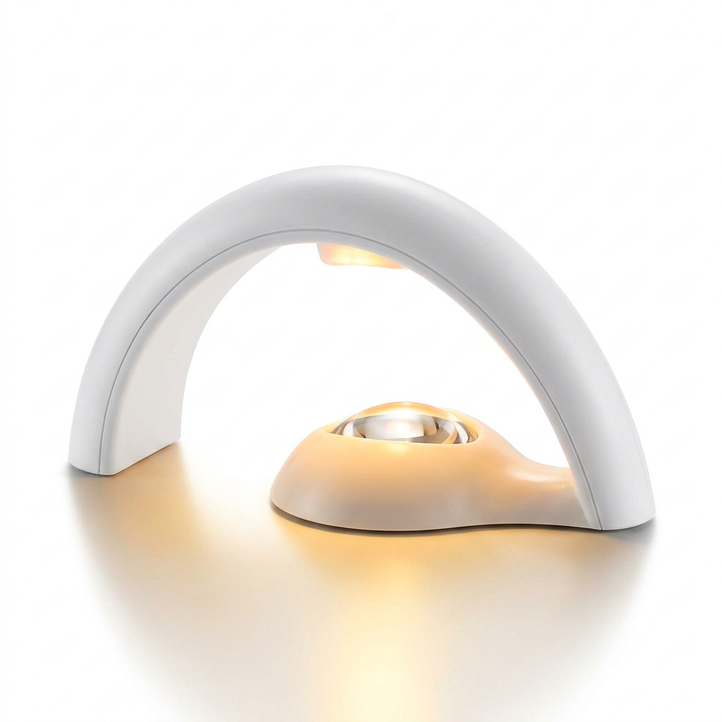 Veilleuse LED Tactile Projection Arc-en-Ciel Rechargeable