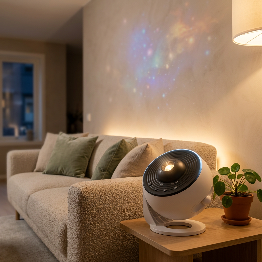 Veilleuse Projecteur Galaxie 360° Étoiles Chambre Enfant