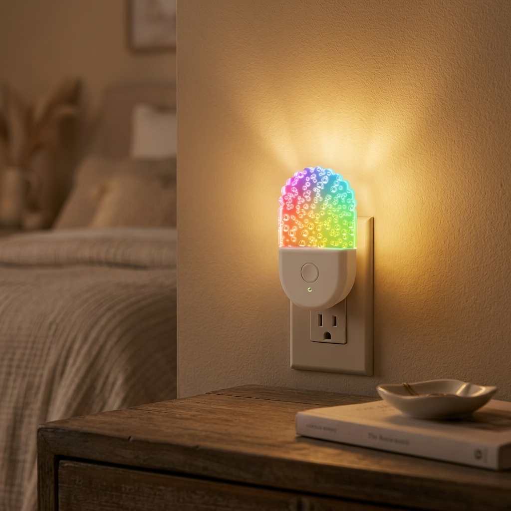 Veilleuse LED tactile rechargeable à intensité réglable